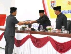 Bupati Humbahas Sampaikan Nota Pengantar LKPj 2023 