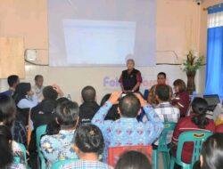Hari Ke-3 di Humbahas, Tim Sekretariat Wakil Presiden Diskusi di Puskesmas Saitnihuta Doloksanggul