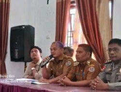 Pemkab Humbahas Sosialisasi Pemetaan Batas di 5 Desa Kecamatan Pollung