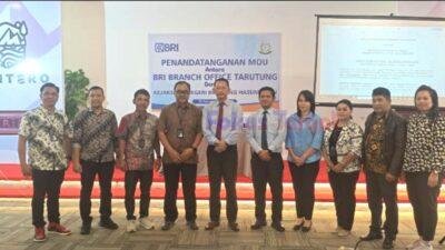 BRI Adakan Hubungan Hukum, Kejari Humbahas Tandatangani MoU