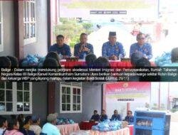 Rutan Kelas IIB Balige Mendukung Program Akselerasi Menteri Imigrasi Dengan Memberikan Bantuan Kepada Warga Sekitar dan Keluarga WBP