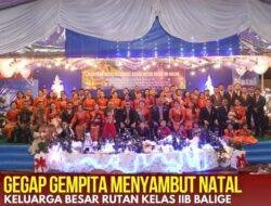 Rutan Kelas IIB Balige Rayakan Natal Dengan Penuh Suka Cita dan Kemeriahan di Lapangan Sisingamangaraja Rutan Balige