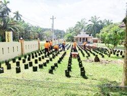 Polsek Bandar Pulau Dukung Program Ketahanan Pangan, Dorong Kemandirian Swasembada Pangan