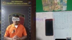 Poles Taput Berhasil Amankan Pelaku Perjudian Togel