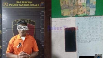 Poles Taput Berhasil Amankan Pelaku Perjudian Togel