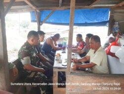 Danramil 10 Tanah Jawa Kapten Inf.Marasi Gabriel Sinaga Tanggap Cepat Dalam Memerangi Balap Liar