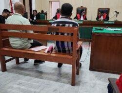 JPU Kejari Tapanuli Utara Bacakan Dakwaan 2 Terdakwa Kasus Kominfo