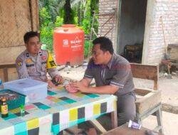 Bhabinkamtibmas Polsek Bunut Gelar Silaturahmi dan Imbau Warga Jaga Kamtibmas