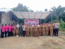 Polsek Bunut Gelar Launching Program Pekarangan Pangan Lestari untuk Dukung Ketahanan Pangan