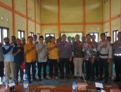 Silaturahmi Kapolsek Pangkalan Kuras: Jaga Kamtibmas dan Stop Pencurian Brondolan Sawit