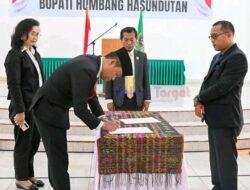 Serah Terima Jabatan Bupati Humbang Hasundutan, Oloan – Rebeka: Siap Melayani Masyarakat dengan Sepenuh Hati 