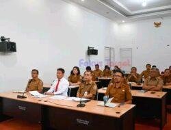 Bupati Humbahas Ikuti Rakor Pengendalian Inflasi Tahun 2025 dan Akselerasi Sertifikasi Produk Halal 