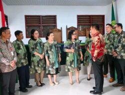 Bupati Humbahas Tinjau Tempat Sidang Pengadilan Negeri Tarutung di Doloksanggul