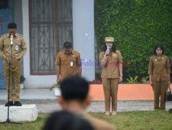 Bupati Humbahas Pimpin Apel Pagi Perkantoran Tano Tubu, Apresiasi Kekompakan ASN dan Diharapkan Bekerja Dengan Tulus