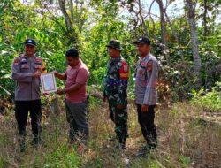 Bersama Koramil, Polisi Lakukan Patroli Karhutla, Sosialisasikan Maklumat Kapolda Riau