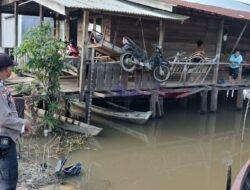 Kenaikan Debit Air Sungai Kampar Terjang Wilayah Pangkalan Kerinci, Warga Diminta Waspada
