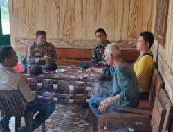 Polsek Pangkalan Lesung dan TNI Ajak Warga Jaga Kamtibmas Selama Ramadhan