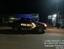 Polsek Ukui Hadirkan Kehangatan Ramadan dengan Grebek Sahur