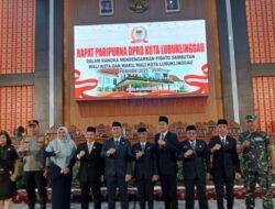 Ketua DPRD Lubuklinggau Rapat Dengarkan Pidato Walikota Terpilih Lubuk Linggau Periode 2025-2030