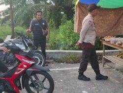 Polsek Teluk Meranti Gelar Patroli Pasar Ramadhan untuk Jaga Keamanan dan Ketertiban