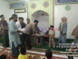 Polisi di Ukui Hadiri Santunan Anak Yatim dan Lansia, Tebarkan Kepedulian di Bulan Ramadan