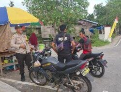 Polsek Teluk Meranti Gelar Patroli Pasar Ramadan untuk Jaga Keamanan Menjelang Buka Puasa