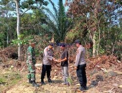 TNI-Polri Bersinergi Cegah Karhutla di Pangkalan Lesung