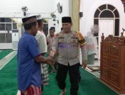 Menjalin Kebersamaan, Polsek Ukui Laksanakan Subuh Berjamaah dan Sosialisasi Kamtibmas