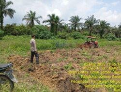 Polsek Pangkalan Kerinci Kawal Program Ketahanan Pangan: Pantau Persiapan Penanaman Jagung Pipil
