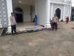 Pengamanan Sholat Idul Fitri di Wilayah Polsek Bunut Berjalan Aman dan Tertib