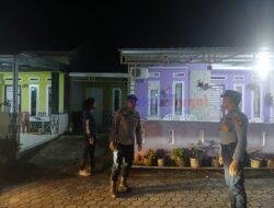 Patroli Rumah Kosong, Polsek Pangkalan Kuras Jaga Keamanan Masyarakat