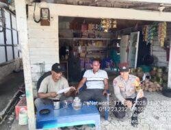 Polsek Bunut Ajak Warga Cegah Karhutla Lewat Silaturahmi dan Sosialisasi Maklumat Kapolda Riau