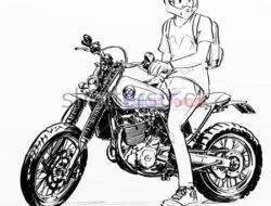 Mengapa Sepeda Motor Inventaris Desa digunakan Anak Kepala Desa Sabungan Nihuta V Sipahutar Bersekolah..? 