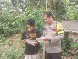 Polisi Pangkalan Kerinci Gencarkan Sosialisasi Ini Cegah Karhutla