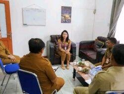 Wakil Bupati Humbahas mengunjungi Dinas Peternakan dan Perikanan