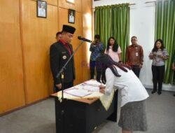 Bupati Humbahas melantik 11 Pejabat Fungsional 