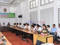 Bupati Buka Konsultasi Publik II Pembuatan dan Pelaksanaan KLHS RPJMD Kab. Humbahas Tahun 2025-2029