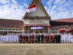 Bupati Humbahas Oloan P. Nababan Pimpin Upacara Peringatan Hari Lahir Pancasila Tahun 2025