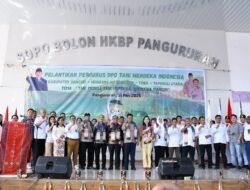 DPD Tani Merdeka Indonesia (TMI) Kabupaten Humbahas dilantik, Wakil Bupati Junita Rebeka Marbun Hadir