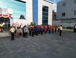 Bank Rakyat Indonesia (BRI) Cabang Tarutung Gelar Upacara Hari Ulang Tahun (HUT) ke-80 Kemerdekaan Republik Indonesia (RI).