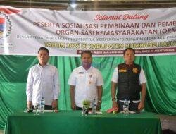 Sosialisasi Pembinaan dan Pemberdayaan Ormas di Humbahas, Pemerintah Tekankan Sinergitas Cegah Premanisme