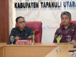 Bupati Taput Pimpin Rapat Pembahasan Ranperda Perubahan Perangkat Daerah