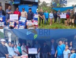 BRI Cabang Tarutung Salurkan Bantuan Kemanusiaan untuk Korban Bencana Alam di Adiankoting