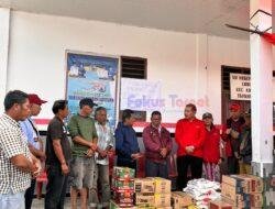 Paltak Siburian Bantu Korban Bencana, Ingatkan Pentingnya Kelestarian Alam