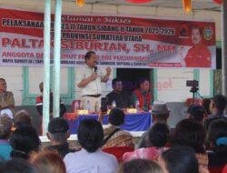 Reses II DPRD Sumut, Paltak Siburian Serap Aspirasi Warga Desa Bahalbatu III
