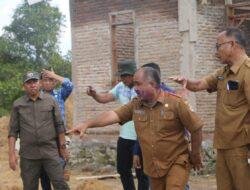 ‎Tinjau Pembangunan Huntap di Dolok Nauli, Bupati Jonius Taripar Tekankan Akurasi Data Penerima dan Sinergi Infrastruktur