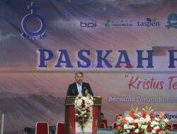 ‎Pemkab Taput Ajak HKBP Sinergi Bangun Generasi Brilian dan Kembangkan Wisata Rohani Salib Kasih