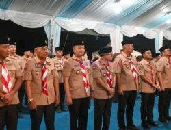 Gubernur Sumut Bersama Bupati Humbahas Hadiri Prosesi Api Unggun Jamdasu XI di Sibolangit