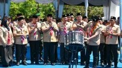 Diikuti Bupati Humbahas, Gubsu Tutup Perkemahan Jamdasu