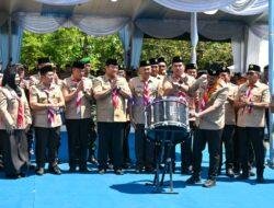 Diikuti Bupati Humbahas, Gubsu Tutup Perkemahan Jamdasu